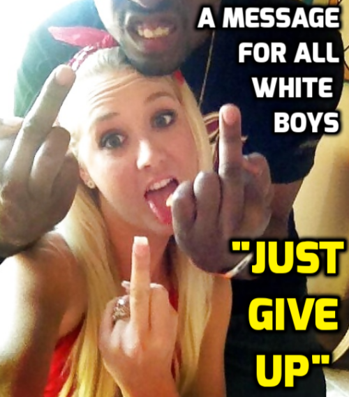 blackmenaresuperior: Respond if your a white boy who gave up Mummy has me watching hypno porn, I fee