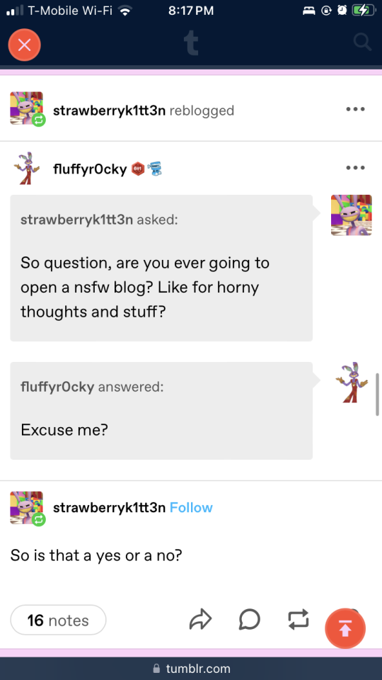 Hi, Frankie Here. So, My Friend @fluffyr0cky Has Been Dealing With A Creep On Her Tail For The Past Day