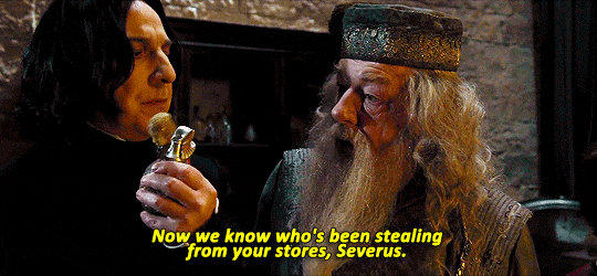 randomlonelytorment: deathdaydungeon:  scverussnape: I haven’t stolen anything! Don&rsquo
