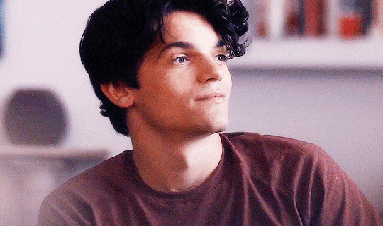 a big softie inside really — Edward Bluemel as Marcus Whitmore in A  Discovery...