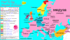 maps-oe:
“ How to Say ‘Jellyfish’ In Europe with Etymology Btw, Macedonian is supposed to be the same pink color as everything else, idk what happened ”