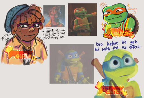 Mutant Mayhem But In Varying Artstyles Because My Ass Is NOT Decided On One (jelp)