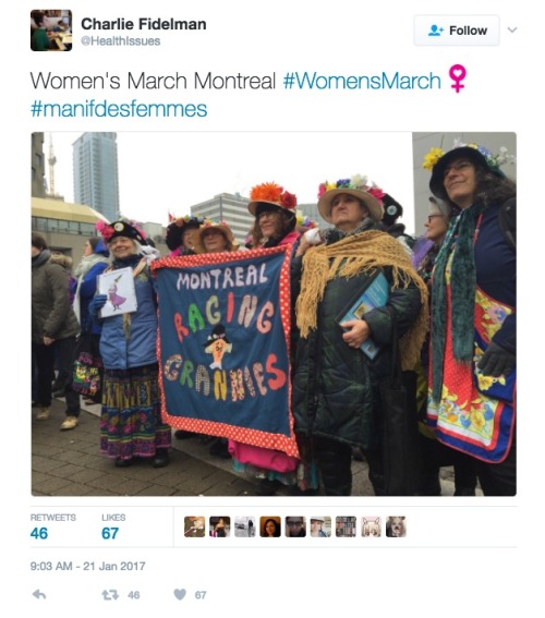 Porn allthecanadianpolitics:Women’s March on photos