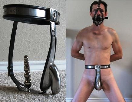 julieluvcock:  ilovesuckintrannycock:  what-is-chastity:  Like seeing Sissy’s in What is Chastity? Try: Amateur Bondage  What is a Strap On? Fetish Latex Cock and Ball Torture (CBT  Would love to try this on!  Would love to be forced to wear this
