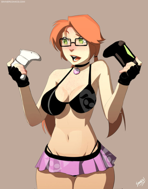 artbysinner:  Silly Girl - Original Character!Higher Res: https://wp.me/p7rTnD-LV