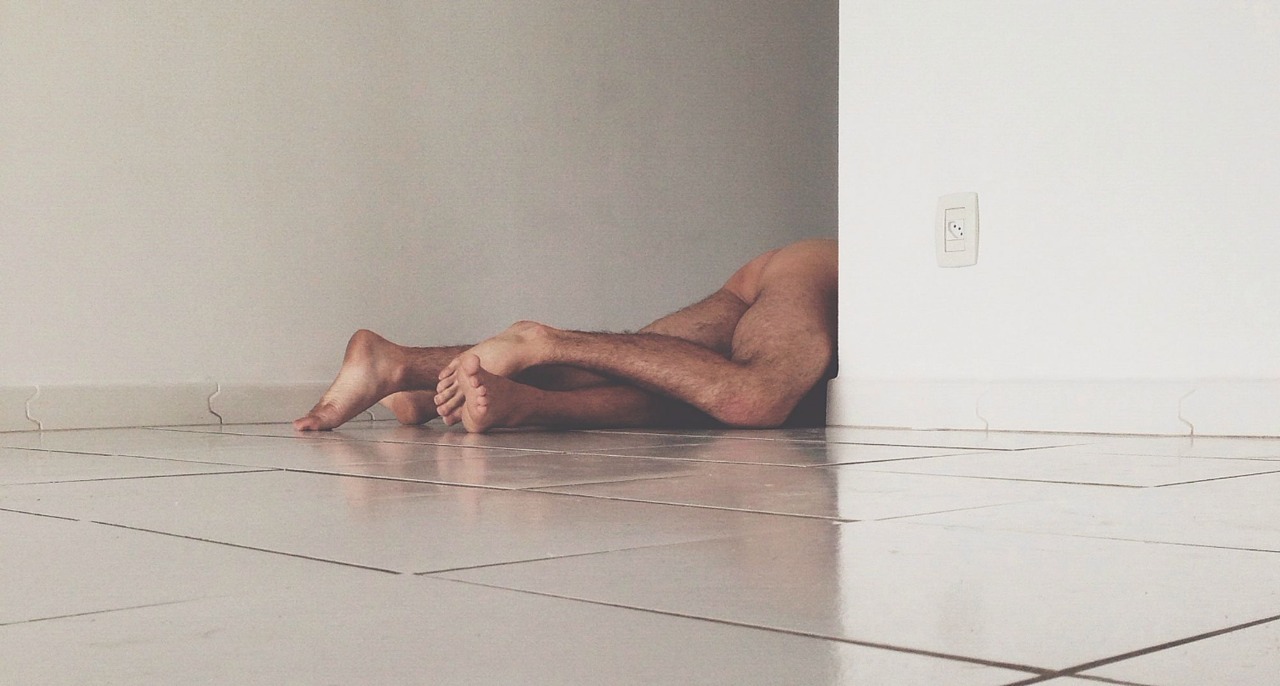 Hard, cold tiles because I need you now&hellip;