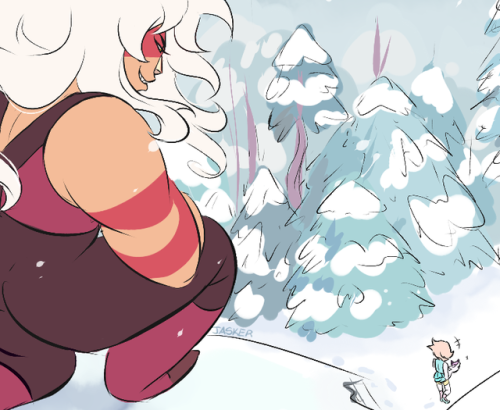 jasker: Gem Hunt anniversary! ❄️🐾❄️