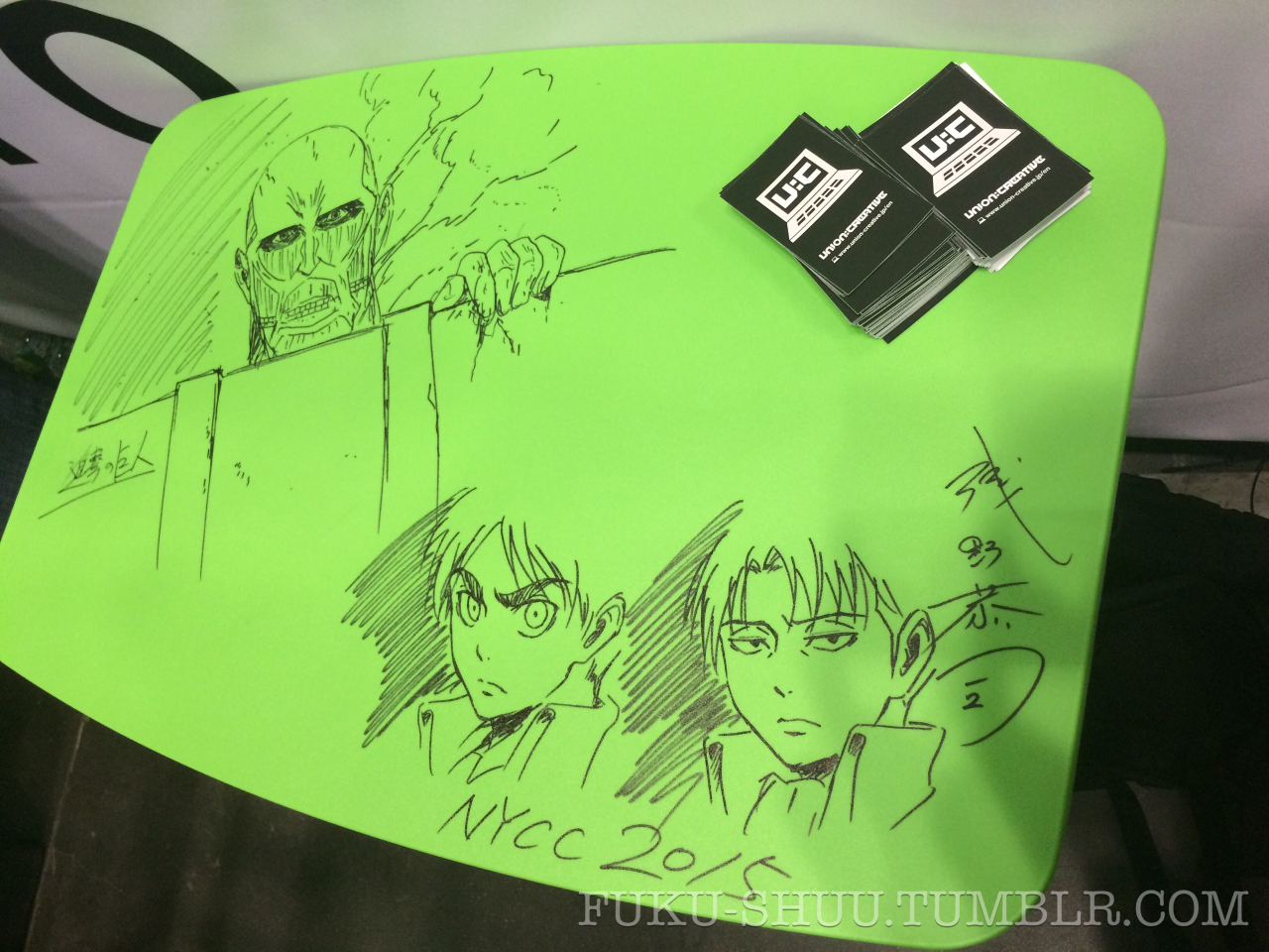 Some select sketches by SnK Chief Animation Director/Character Designer Asano Kyoji