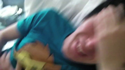 omgitsphan:  Dan trying to wake Phil up. 