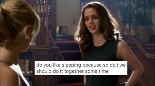 victorian-sexstache:Buffy The Vampire Slayer + text posts