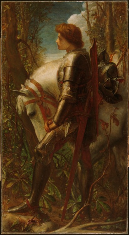 Sir Galahad, George Frederick Watts, 1860-1862, Harvard Art MuseumsHarvard Art Museums/Fogg Museum, 