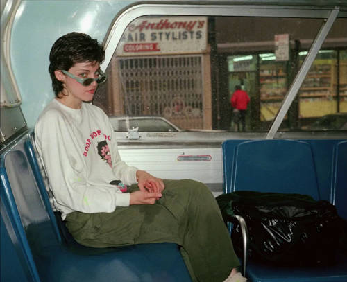 twixnmix: Madonna photographed by her boyfriend Dan Gilroy on the bus in New York, 1979.