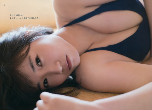 kyokosdog:Tomonaga Mio 朝長美桜, Young Gangan 2017.06.02 No.11 