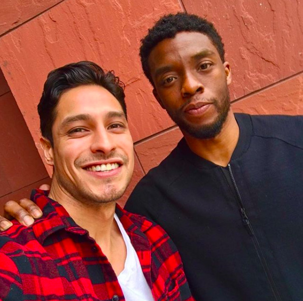 Carlos Miranda,  ft. Chadwick BosemanMitú Loves (2018) Ep05 + Instagram