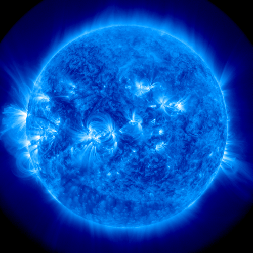 humanoidhistory:  The Sun, as of January 27, 2015. 