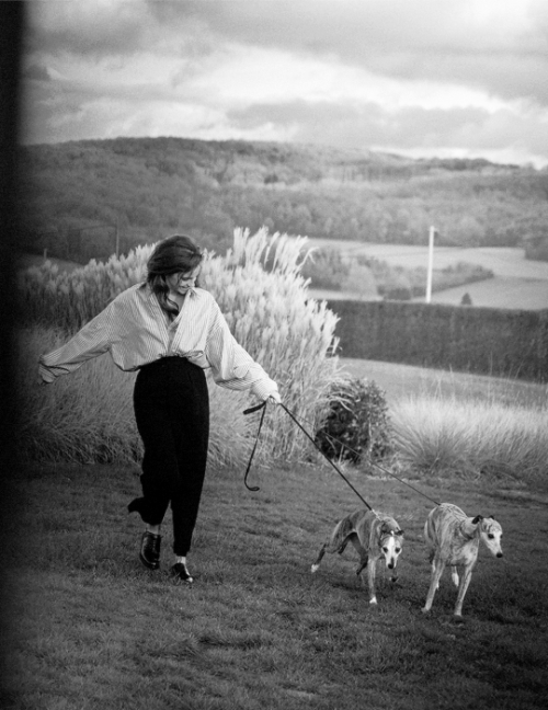 dailyemsten:Emma Watson photographed by Peter Lindbergh for Vogue Australia - 2018