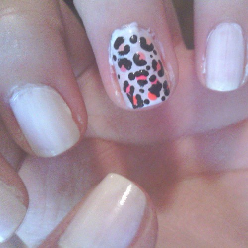 Ombre leopard nails:) #ombre #leopard #nails #cutepolish