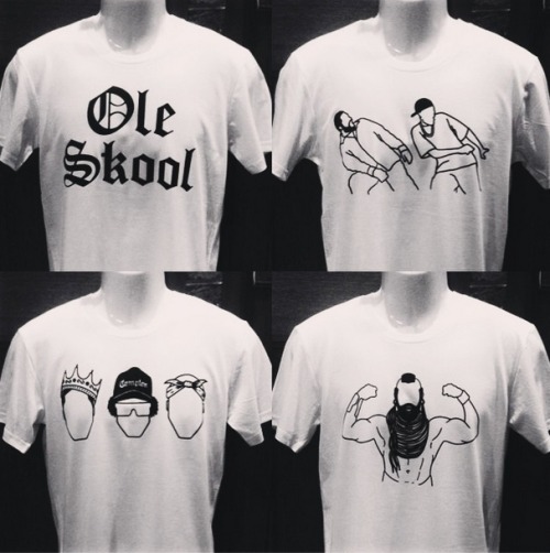 old-school-shit:  Shop Ole Skool NOW at: http://oleskool.bigcartel.com/ Based in Australia, Ole Skool provides you with one of the best 100% cotton quality shirts Australia can offer, as well as inks. Each product is exclusively handled and printed by