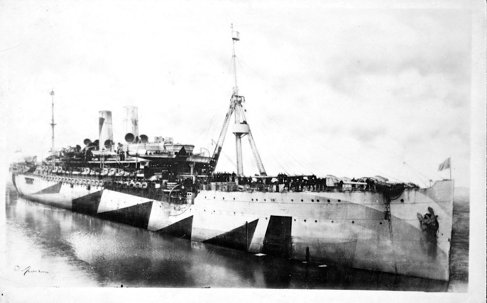 rocketumbl:WWⅠ Dazzle camouflage