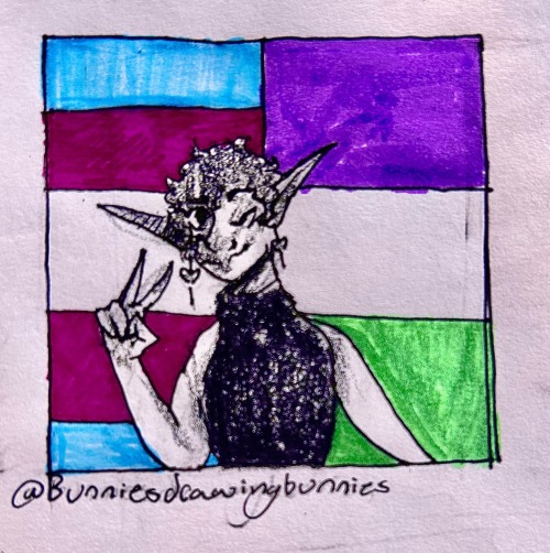 Sona Doodles As Well As New PFP For Pride Month