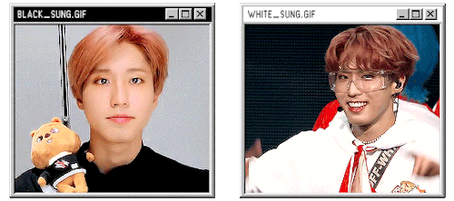 Gif Battle W/ @seungs @seungminhos @minhos @yangjeongin BIAS SWAP: Haru’s Bias (han Jisung)