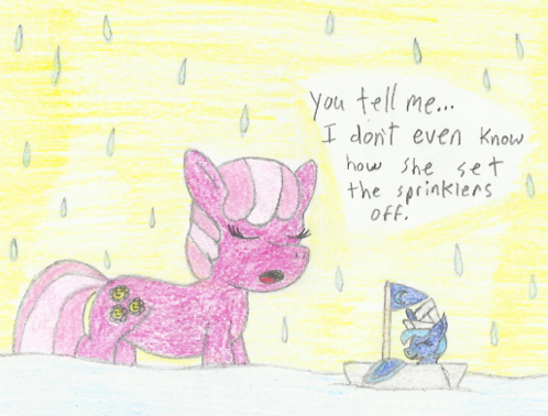 askseaponyluna:  Come On Teacher Pony A Little Water Never Anypony. Our First Guest