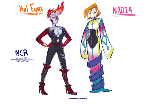 papercloudyhair:So, NO CROSS ROADS (The NSR Swap AU)