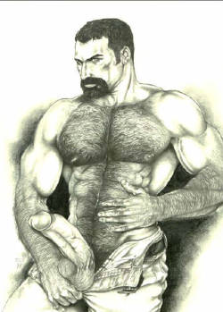 Gay-Art-And-More:  And Now The Extremely Hot Art Of Julius. Julius Specialized In