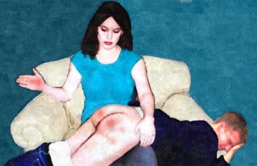 otkfme: Males are never too old to be spanked. Spanking stories I have written at: www.asstr.
