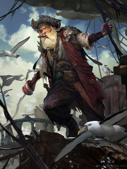 andrea-the-great:Captain hook underling by crutzFeatured on Cyrail: Inspiring artworks that make you