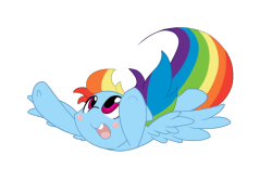 miss-jessiie:  Rainbow Dash Flying Through