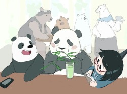 krisdoodles:  bears bears bears 