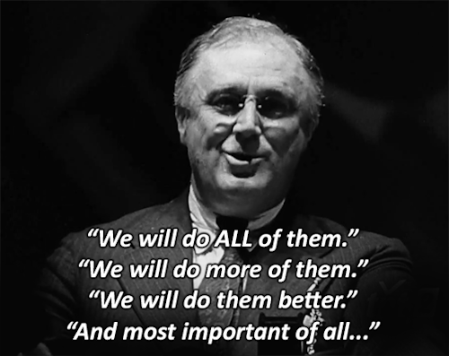 willisninety-six:President Franklin D. Roosevelt speaking in Syracuse at the New York Democratic Sta