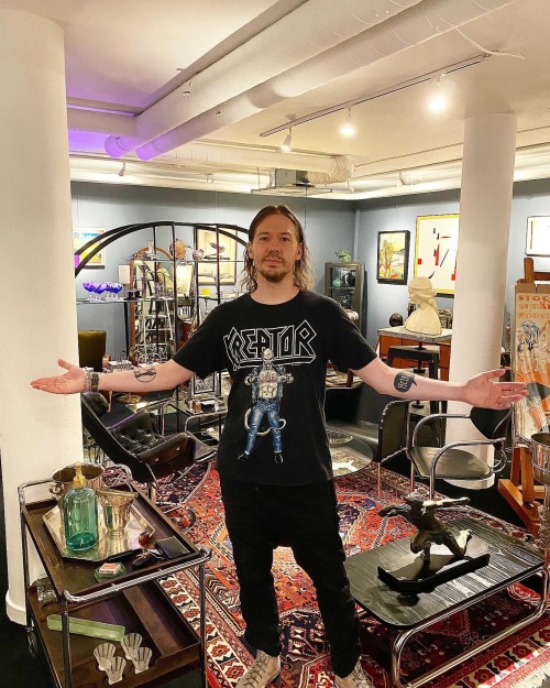 New Pic Of Tobias Few Days Ago In An Antique Store In Stockholm
