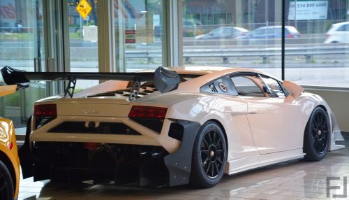carsartandarchitecture:  Lamborghini Gallardo Squadra Corse & Lamborghini Gallardo Super Trofeo race carFelix Legault Photography