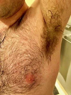 bottomguy55:  My hairy and sweaty arm pit