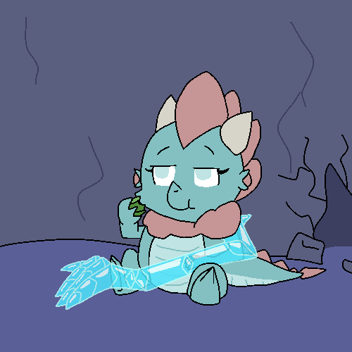 ask-wisp-the-diamond-dog:Wisp:  Wait…how is that ice capable of breaking stone