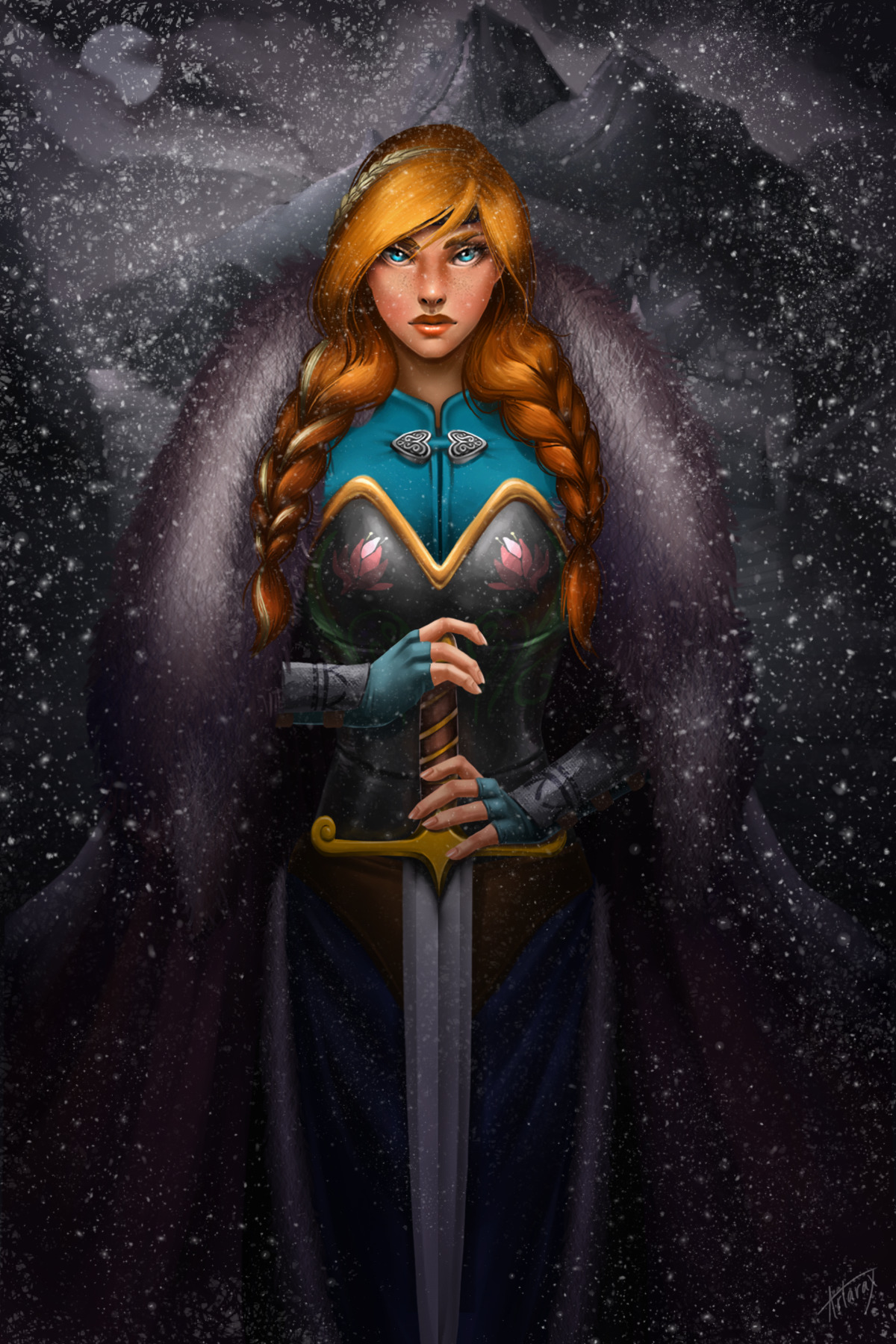 princessesfanarts:By ataraxicare