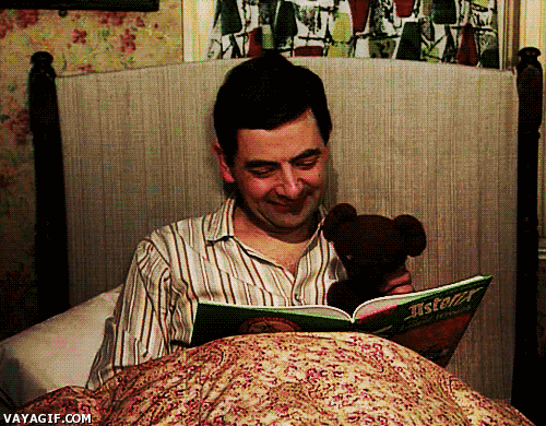 mrsandronez:  Cuando llega la parte romántica del libro. 
