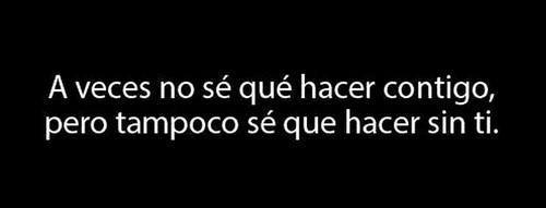 thtbelthasky:  En el amor todo es complicado, no importa que tan grande sea solo