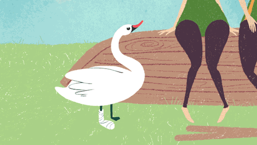 A clip from animated short film “Great British Stories - Swan” I directed a while b