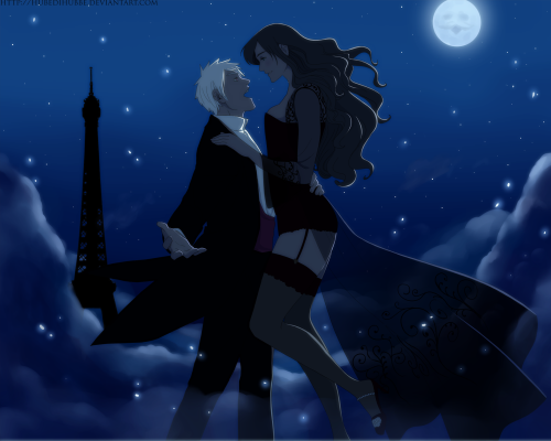 hubedihubbe:Moulin Rouge APH AU &ldquo;The greatest thing you’ll ever learnIs just to loveAnd be lov