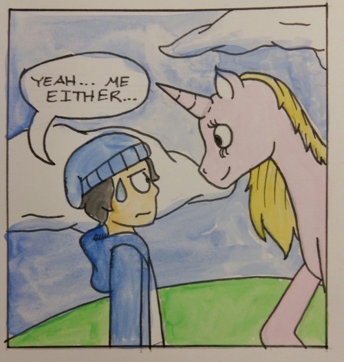 One of my favourite panels from my watercolour adult photos