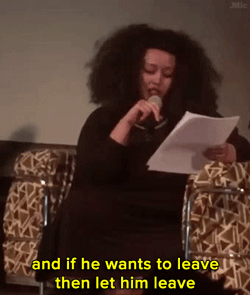mynamesdiana:micdotcom:Watch: Warsan Shire recites her poem “For Women Who Are Difficult to Love,” a