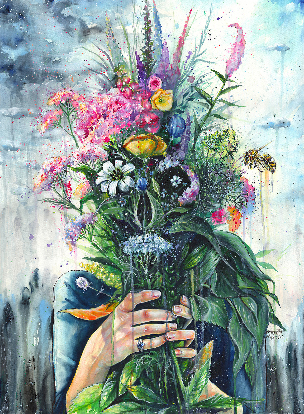 fer1972:  The Last Flowers by Tanya Shatseva (Artist on tumblr) 