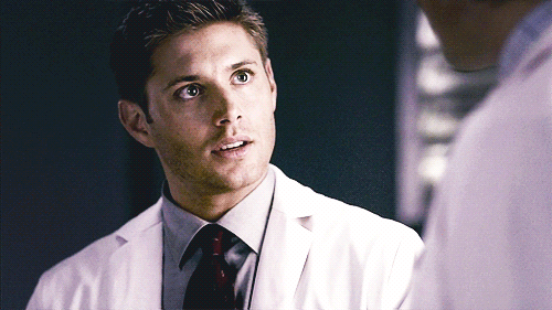 deanwinchesterismyhomeboy:  “Alright.” The nurse said as she threw the paper