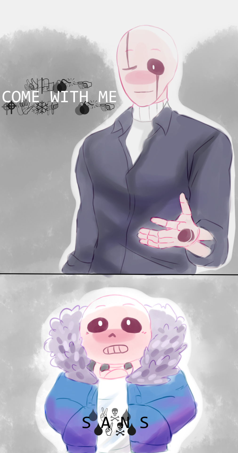 ryumeii:  Doodles !! Seeing all of @ttoba‘s cute Sanster made me to draw them &lt;3I’d