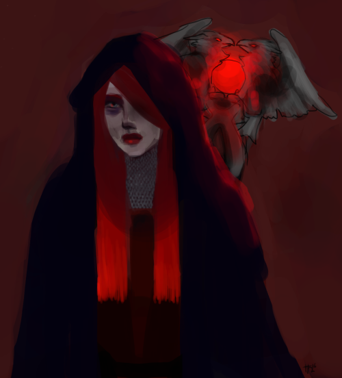 inquirens:i decided to draw my warden, bellona amell, during inquisition, or,archdemon: deadconclave