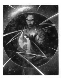 westcoastavengers:  Dr. Strange by Eddie Newell 