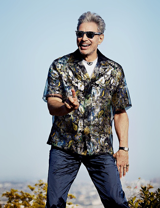 1-pm: Jeff Goldblum photographed by Doug Inglish for British GQ magazine